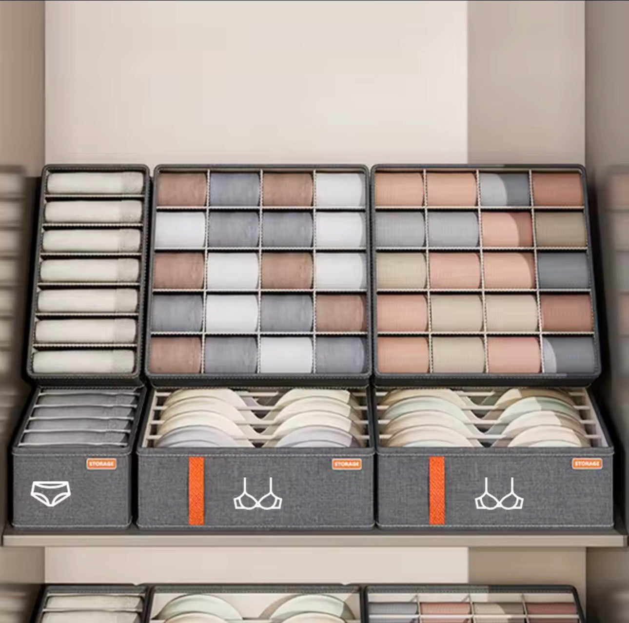 Boîte organisatrice pour sous-vêtements - Tiroirs enfin rangés